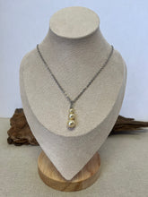 Load image into Gallery viewer, Triple Pearl Drop Pendant
