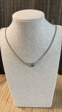 Load image into Gallery viewer, Heart with Opal Stone Necklace
